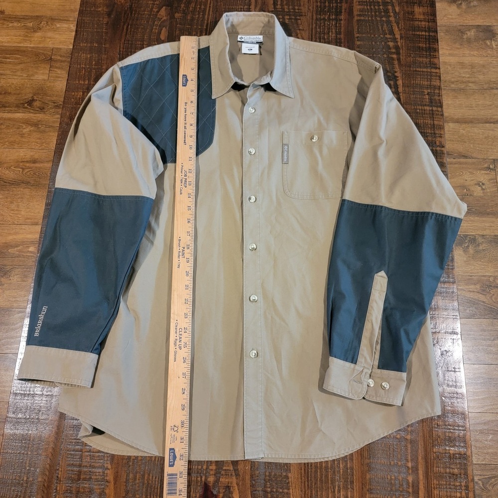 Vintage Columbia Shooting Shirt Mens‎  XL Long Sleeve Button Up Outdoor Hunting
